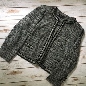 TALBOTS 2X Petite Boucle Crop Jacket